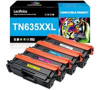 LeciRoba Cartucho de tóner compatible TN635XXL de repuesto para impresora Brother TN-635 XXL TN-635XXL HL-L8430CDW HL-L8430CDWT HL-L8570CDW MFC-L8730CDW MFC-L8930CDW MFC-L8970CDW MFC-EX575 (paquete de