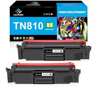 LeciRoba Cartucho de tóner negro TN810 TN-810 de repuesto para Brother TN810 TN 810 para impresora Brother MFC-L9610CDN HL-L9410CDN HL-L9430CDN HL-L9470CDN MFC-L9630CDN MFC-L9670CDN (paquete de 2,