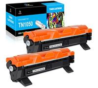 LeciRoba Cartucho de tóner TN1050 TN-1050 para Brother TN1050 para Brother DCP-1510 DCP-1610W DCP-1612W DCP-1512 HL-1210W HL-1212W HL-1110 HL-1112 MFC-1810 MFC-1910W (2-2-1910W) Negro)