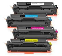 LeciRoba CRG045H para Canon 045 045H CRG045 CRG045H Tóner para Canon l-Sensys LBP611cn LBP612cdw LBP613cdw MF631cn MF632cdw MF633cdw MF634cdw MF635cx MF636cdddw Impresora wt (4) Paquete de