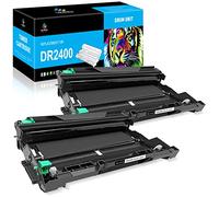 LeciRoba DR2400 Tambor para Brother DR-2400 Tóner para Brother DCP-L2530DW L2510D L2537DN L2550DN HL-L2350DW L2310D L2357DW L2370DN L2375DW MFC-L2710DW L2710DN L2730DW L2750 DW (2 Paquete)