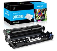 LeciRoba DR3400 Unidad de Tambor para Brother DCP-L5500DN L6600DW HL-L5000D L5100DN L5100DNT L5200DW L6250DN L6300DW L6300DWT L6400DW L6400DWT MFC-L5700DN 57500DW DWDWL6800DW L6900DW (Paquete de 1)