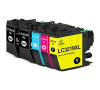 LeciRoba LC3219XL para Cartuchos Brother lc3219xl Multipack y Brother lc3217xl Cartuchos,para Brother MFC-J5330DW MFC-J6530DW MFC-J6930DW MFC-J5335DW MFC-J5730DW MFC-J6935DW MFC-J5930DW (5 Paquete)