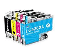 LeciRoba Multipack de Cartuchos de Tinta LC426XL compatibles con Brother, Colores BK/C/M/Y para impresoras MFC-J4335DW, J4340DW, J4535DW, J4540DW (4-Pack)