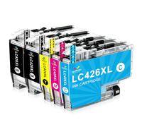 LeciRoba Multipack de Cartuchos de Tinta LC426XL compatibles con la Serie Brother LC-426XL para impresoras MFC-J4335DW, J4340DW, J4535DW, J4540DW (5-Pack)