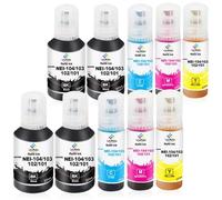 LeciRoba NEI-104/103/102/101 para epson Número de modelo 104 103 102 101 Use with ET-2710 ET-2711 ET-2712 ET-2714 ET-2715 ET-2720 ET-2721 ET-2721 ET-2721 6 ET-2 810 2815 2820 2821 2825 2826 4700 4800