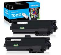 LeciRoba TK-1150 para impresoras Kyocera ECOSYS M2135dn, M2635dn, M2635dnw, M2735dw, P2200, P2235d, P2235dn, P2235dw (2 negros)