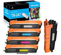 LeciRoba TN247 para Brother TN247 TN243 Tóner para Brother DCP-L3550CDW DCP-L3510CDW HL-L3210CW HL-L3230CDN HL-L3230CDW HL-L3270CDW MFC-L3710CW MFC-L3730CDN MFC-L3750CDW MFC-L3770CDW (5 Unidades)