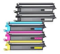 LeciRoba TN248 para Brother TN248 248 Tóner para Brother DCP-L3515CDW L3555CDW L3555CDW HL-L3215CW L3225CW L8230CDW L8240CDW MFC-L3740CDW L8340CDW L8390CDW (con chip, 5 paquetes