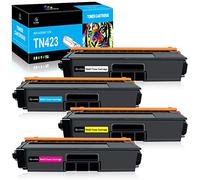 LeciRoba TN423 para el tóner Brother TN423 TN421 y para el hermano TN423BK TN423C TN423M TN423Y TN421 Toner, uso con Brother HLL8260CDW L8360CDW DCPL8410CDN L8410CDW MFCL8690CDW MFCL8690CDW