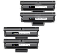 LeciRoba Tóner 106A W1106A para HP Laser MFP 135a 135w 135wg 135r, 137fnw 137fwg, 107a 107w 107r (4-Negro)