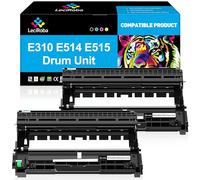 LeciRoba Unidad de tambor compatible con E310 E514 E515 E515 para impresora Dell E310dw E514dw E515dn E515 E514 (Dell PVTHG, 593-BBKD, P7RMX) 12.000 páginas, 2 negros