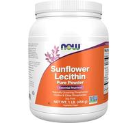 Lecitina de girasol con fosfatidilcolina natural y otros fosfátidos, polvo, 454 g