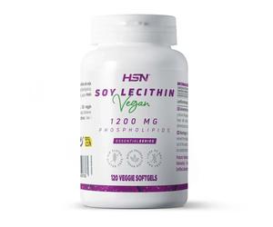 Lecitina de soja 1200mg - 120 perlas vegetales