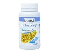 Drasanvi Lecitina de soja 540 mg - Colina, glicerol y fosfolípidos - 90 perlas sin gluten