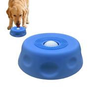 Leckball,Lick Bowl Für Hunde,PP Nassfutter Lick Pad Mit Saugnapfbecher,Puzzlespielzeug Gelangweilte,Kleine und mittelgroße Hunde für Welpen Katzen Haustiere Drinnen Draußen Wohnzimmer Boden Hauskatze