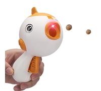 Leckerli-Spender für Katzen | Interaktiver Futterball en Entenform | Leckerli-Spielball für Hunde | Ideal für Welpen und Kätzchen, zum Training, Füttern, Zahnen, Spielen, und als enk zu Wei