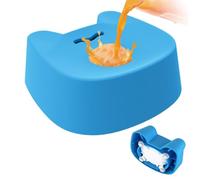 Lecknapfel Mit Kugel Und Ball - Interaktiver Langsamer Lecknapf | Rutschfester Leckball Für Hunde - Für Kleine, Mittlere, Große Rassen, Welpen, Kätzchen, Katzen, Futter, Wasser, Training, Geistige