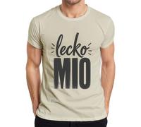 Lecko Mio - Camiseta para hombre con texto en alemán, naturaleza, L