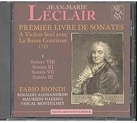 Leclair: 4 Sonates Du Livre I