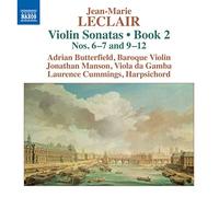 Butterfield – Sonatas para violín: Libro 2 – Nos. 6, 7 y 9-12 – NAXOS