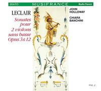 Leclair:Sonates pour 2 Violons