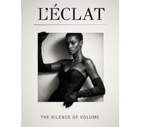 L'Éclat: Decorative Fashion Book for Home Decor - Black Woman Edition - Modern Luxury Aesthetic Prop for Styling Shelves, Coffee Tables & Entryways - ... Art Cover (Black & White) (Fake Magazines)