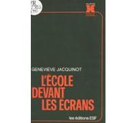 Lécole Devant Les Écrans (ebook)