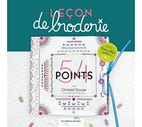 Leçon de broderie: 54 points