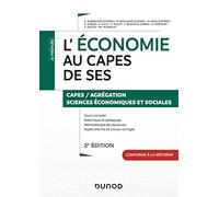 L'économie au CAPES de SES: Capes de Sciences économiques et sociales