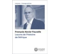Leçons De Lhistoire De Lafrique (ebook)