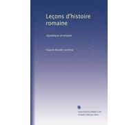 Leçons d'histoire romaine: république et empire