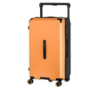 LECOW Maletas Viaje Maletas De Gran Capacidad Trolley Ensanchado Equipaje De Mano Maleta Gruesa Resistente Al Desgaste Maleta Equipaje de Mano (Color : Yellow, Size : 26inch)