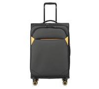 LECOW Maletas Viaje Maletas Expandibles Equipaje De Gran Capacidad Maletas Impermeables Cerradura De Combinación TSA Maleta Equipaje de Mano (Color : Black, Size : 20 Inch)