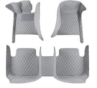 LECREA Alfombrillas de Coche para Chrysler 300c 2012-2024 LHD, Alfombrillas de Cuero PU de Cobertura Completa para Coche, Alfombra Protectora de Suelo Antideslizante,D Grey