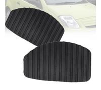 LECREA Almohadilla del Pedal del Embrague Freno para Citroen C2 2003-2009, Goma Cubierta Pedales Coche 2 Piezas