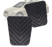 LECREA Almohadilla del Pedal del Embrague Freno para Kia Grand Sedona Carnival VQ YP 2010-2016, Goma Cubierta Pedales Coche 2 Piezas