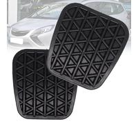 LECREA Almohadilla del Pedal del Embrague Freno para Opel Vauxhall Zafira Tourer C 2011-2019, Goma Cubierta Pedales Coche 2 Piezas