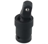 Lecreatekit 1/2 pulgada para junta giratoria de impacto, adaptador de junta en U resistente para taladro eléctrico y llave, tratado térmicamente para herramienta mecánica automotriz a prueba de óxido