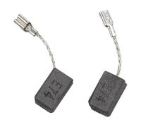 Lecreatekit 2 cepillos de carbono 1619P02892 compatibles con amoladora Bosch GWS7-100 GWS7-125 E74, pieza de repuesto de reparación de motor para herramientas eléctricas