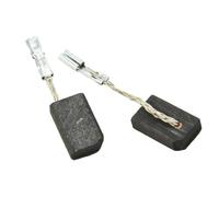Lecreatekit 2 cepillos de carbono de 5 x 10 x 16 mm con resortes para amoladora angular Metabo WQ1400 WQ1000, piezas de repuesto de piezas de reparación de motor