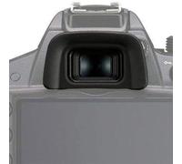 Lecreatekit 5 oculares de goma DK-20 para D5200 D5100 D3200 D3100 D3000 D80 D70 D60, protector de copa ocular que bloquea la luz y el polvo, color negro