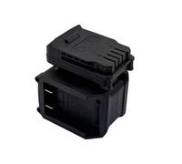 Lecreatekit Adaptador de batería dual de 20 V para martillo giratorio 298, soporte adaptador de conector de montaje de batería de iones de litio, convertidor de herramientas eléctricas de plástico