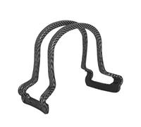 Lecreatekit Alisador de arco de violín, corrector de alambre de acero de doble pista para violines de tamaño 4/4, 3/4 y 1/2, herramienta de entrenamiento para fijar la postura y desarrollar buenos