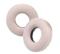 Lecreatekit Almohadillas de cuero de proteína suave de repuesto para auriculares Sony WH-CH520, cómodos cojines de poliuretano de fácil instalación, paquete de 2 unidades, color negro