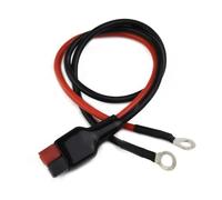 Lecreatekit Batería de golf con conector Anderson, cable rojo y negro de 12 AWG para colina para carros Billy Fraser Caddimatic, 6 mm para terminales de anillo, 400 mm