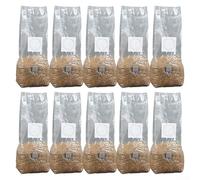 Lecreatekit Bolsas de cultivo de hongos, bolsas de cultivo de hongos autoclavables con resistencia a la temperatura para granos de hongos (25 x 50)