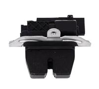 Lecreatekit Cerradura para portón trasero de maletero para Ford Kuga 2016-2019, repuesto de pestillo trasero de maletero GJ1A-N442A66-AB, metal ABS negro