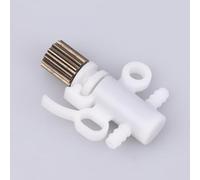 Lecreatekit Conjunto de aceite de motosierra eléctrica para sierra SF140, pieza de lubricación de plástico de metal para proyectos de bricolaje de corte de madera, 4,3 x 1,1 cm, color blanco
