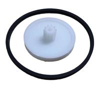 Lecreatekit Correa de engranaje para McIntosh MCD7000 MCD7005 CD104 CD204 CD304 CDM1, pieza de repuesto de salida de entrada de cubierta de casete con diámetro exterior de 24,39 mm y agujero de 1,95